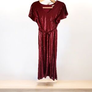 🗽Formal Sequin Dress Cap Sleeve Elegant Mermaid Dress Glitter Sparkly Cocktail.